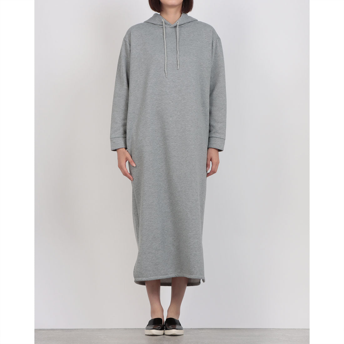 ドゥー ベル Doux Belle ワンピース パーカーワンピース フーディー （ライトグレー） ライトグレー