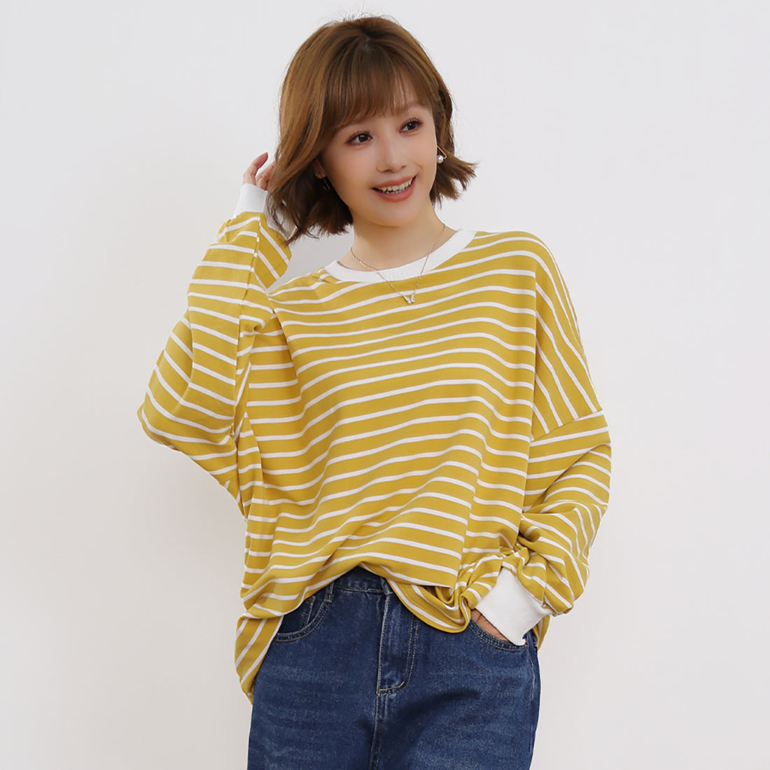 ドゥー ベル Doux Belle トップス 長袖 Tシャツ （イエロー） イエロー
