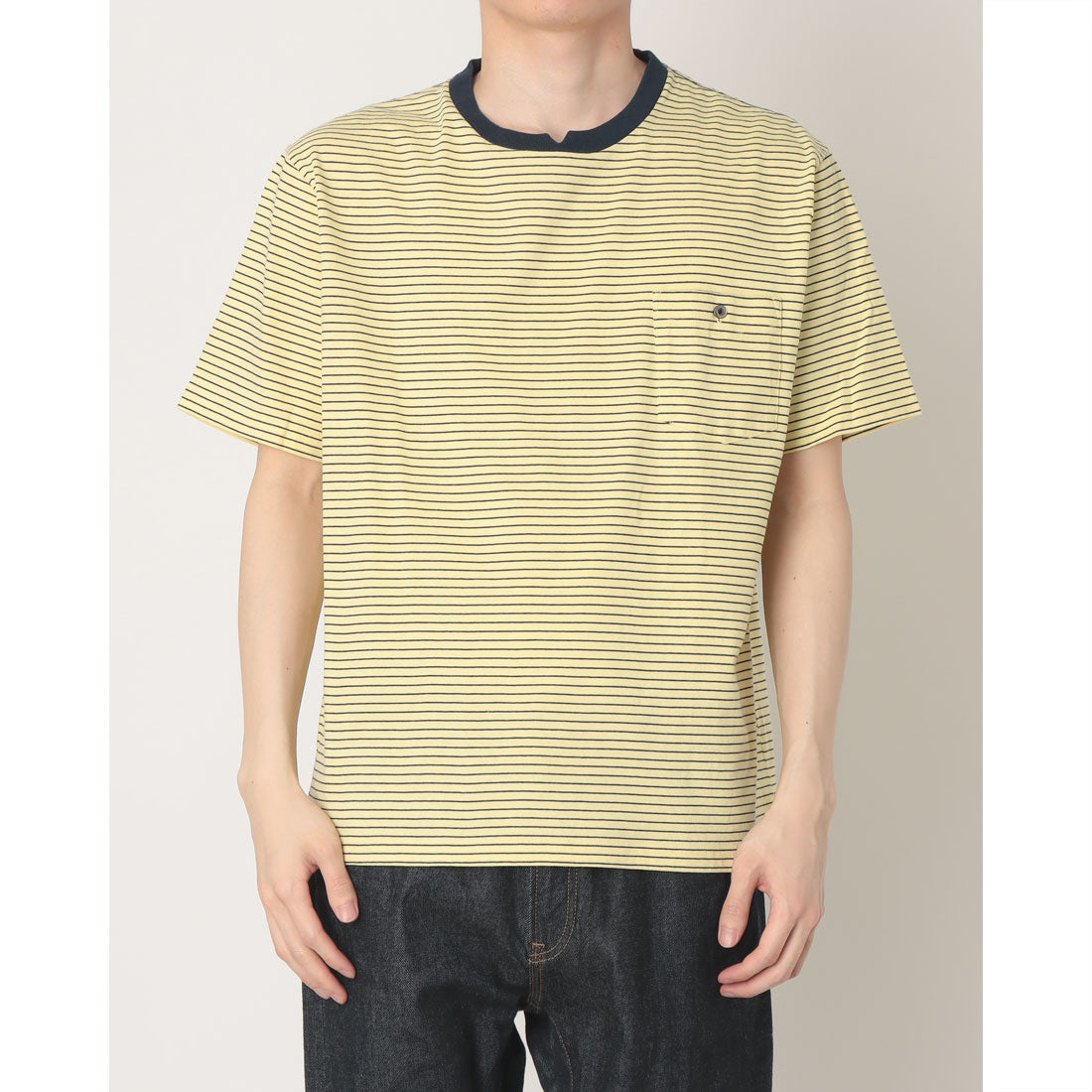 ドゥクラッセ DoCLASSE ボーダーTシャツ （イエロー） イエロー