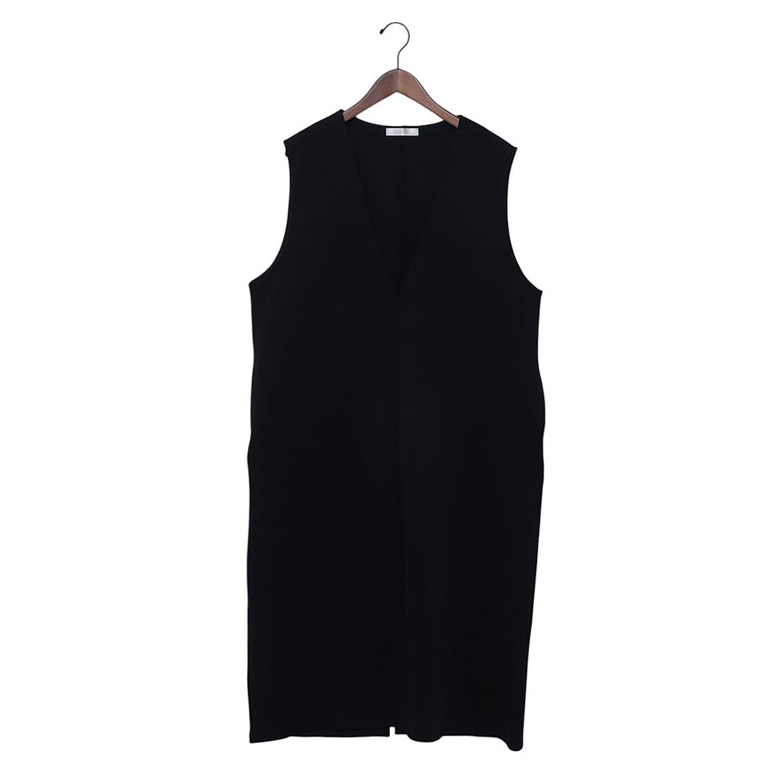 ドゥクラッセ DoCLASSE ダブル編みジャージー・深Vネックジャンスカ 120cm （ミッドナイトブルー） ミッドナイトブルー