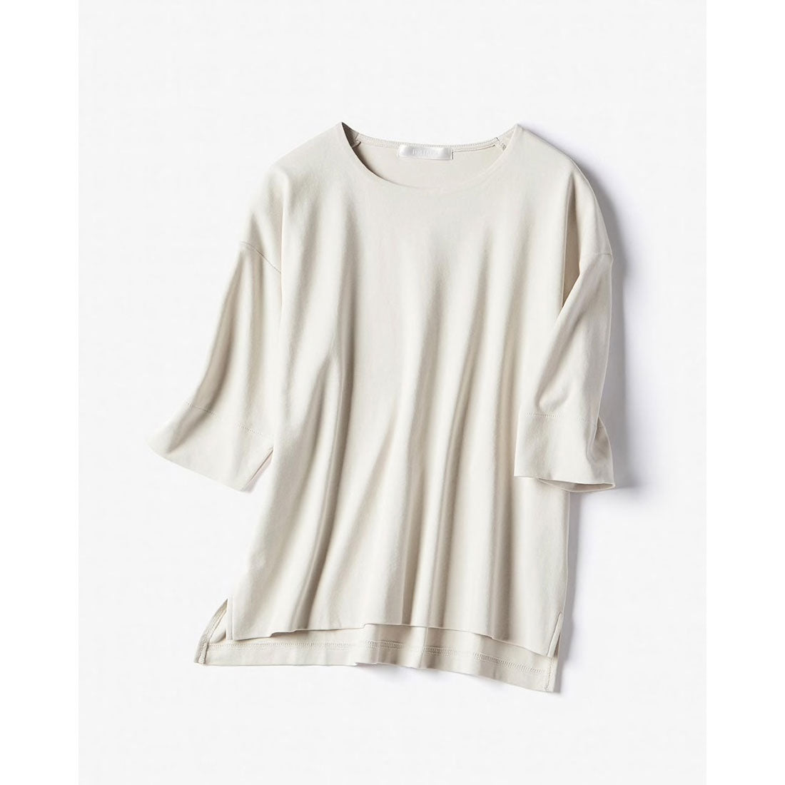 ドゥクラッセ DoCLASSE 抜け感クルーネック／5分袖・ドゥクラッセTシャツ