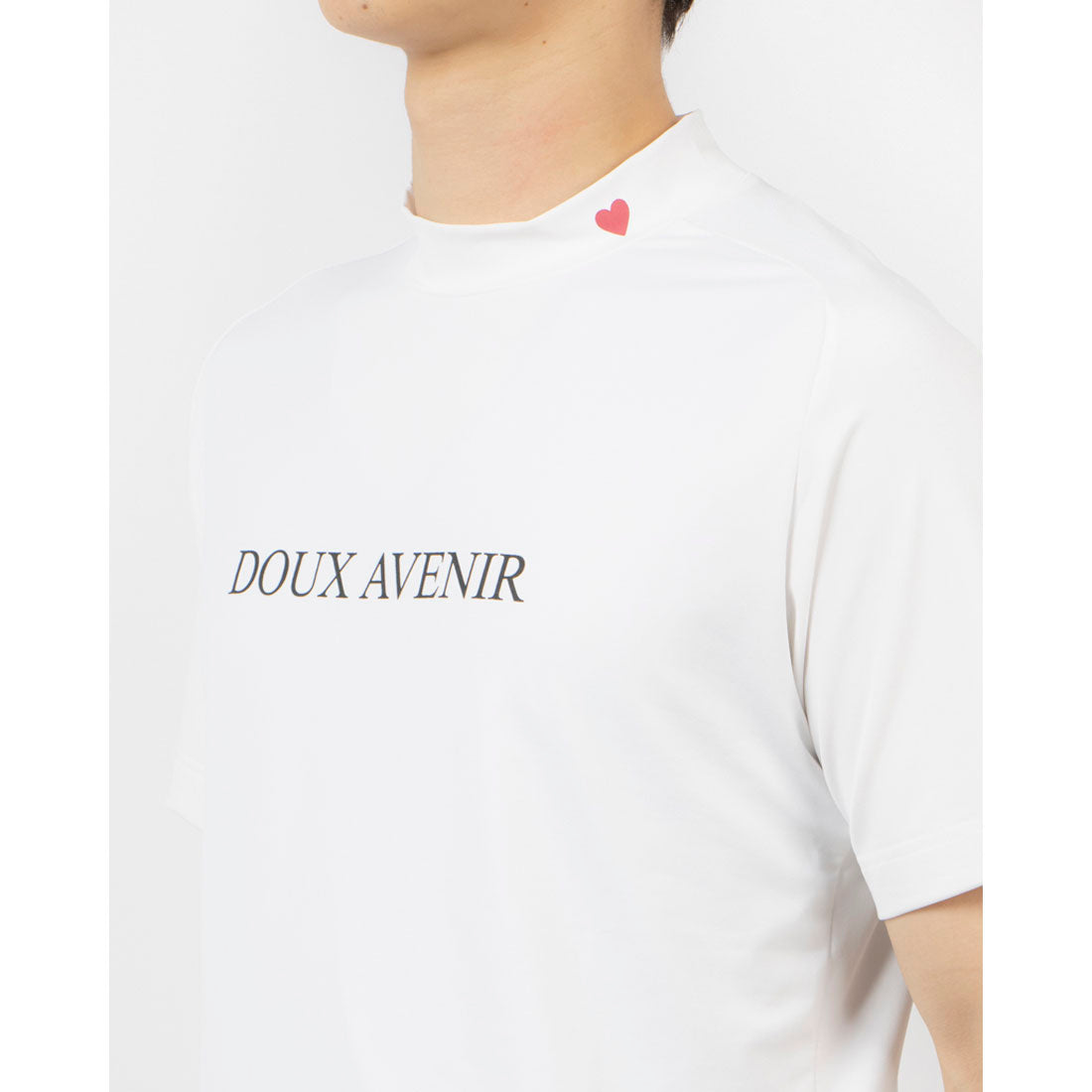ドゥ アヴニール Doux Avenir 半袖 DAロゴ UVカットソー （ホワイト） ホワイト