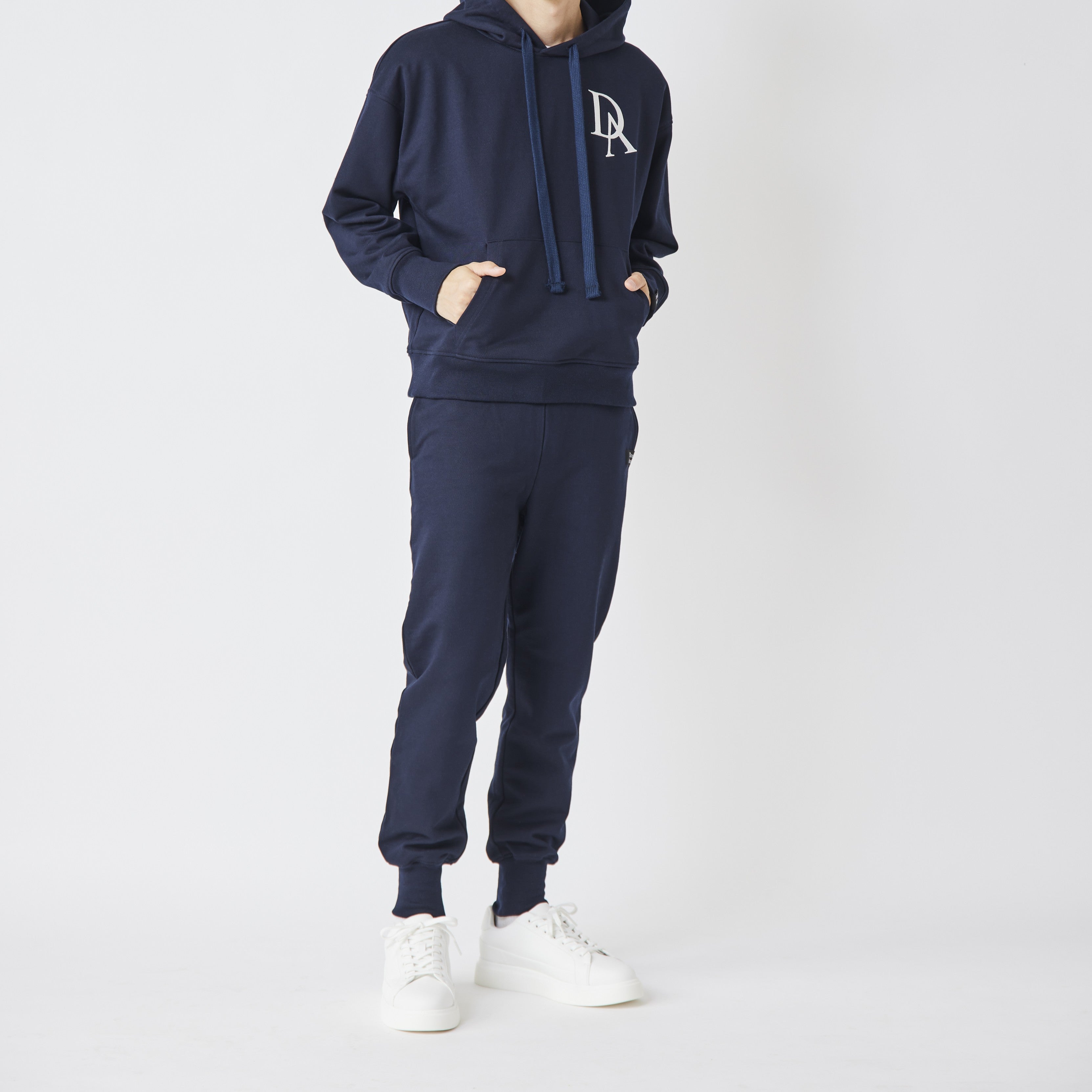 ドゥ アヴニール Doux Avenir スウェット セットアップ パンツ （ネイビー） ネイビー