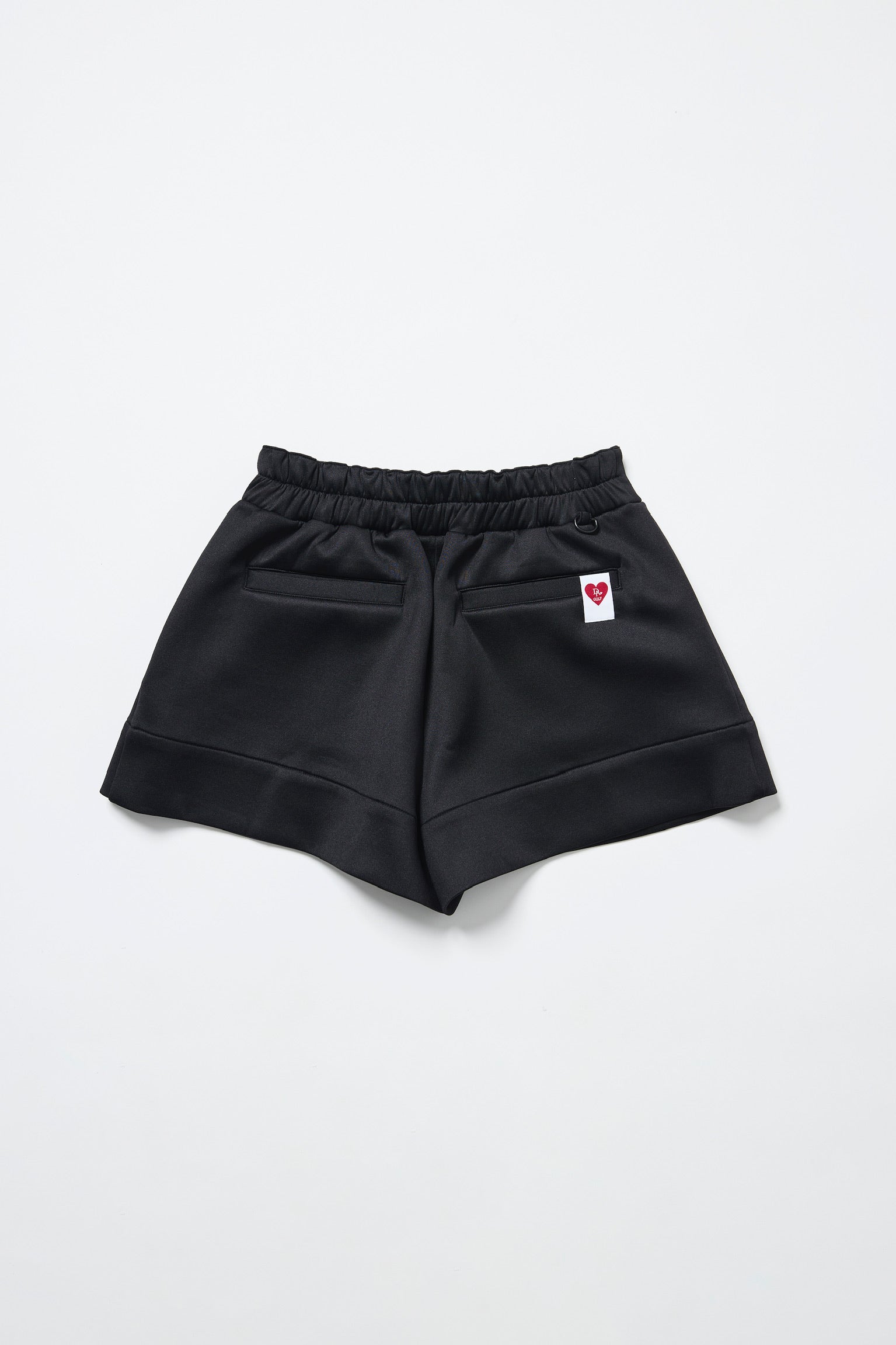 ドゥ アヴニール Doux Avenir 段ボールスウェット フロントジップショートパンツ （ブラック） ブラック