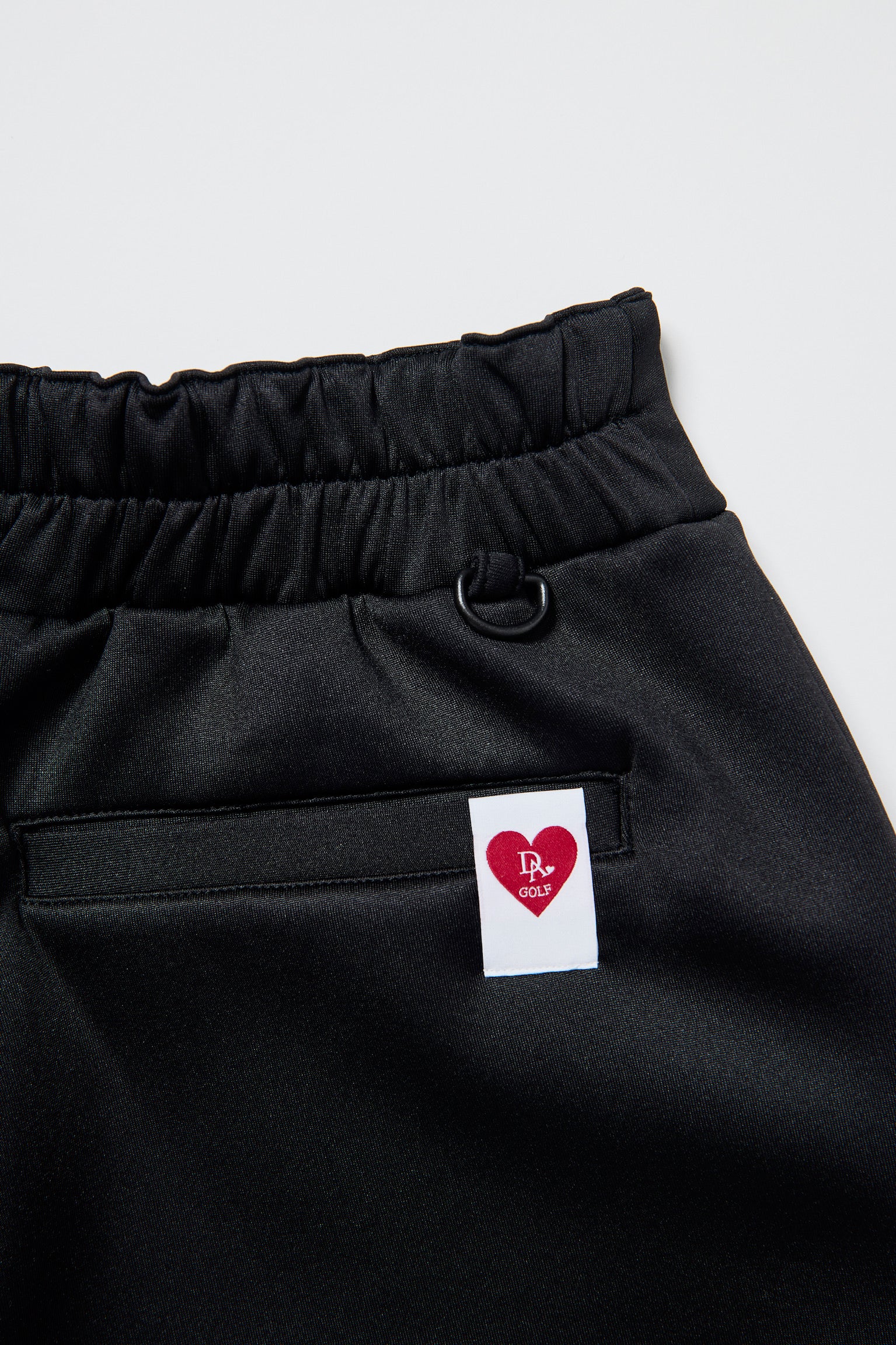 ドゥ アヴニール Doux Avenir 段ボールスウェット フロントジップショートパンツ （ブラック） ブラック