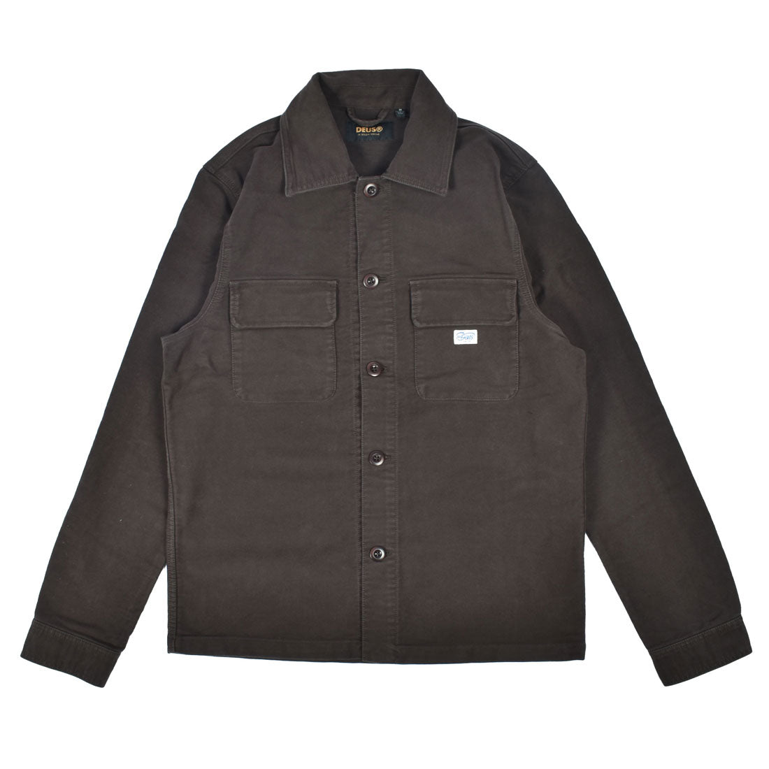 デウスエクスマキナ Deus ex Machina MOLESKIN WORK SHIRT 長袖シャツ （チョコブラウン） チョコブラウン
