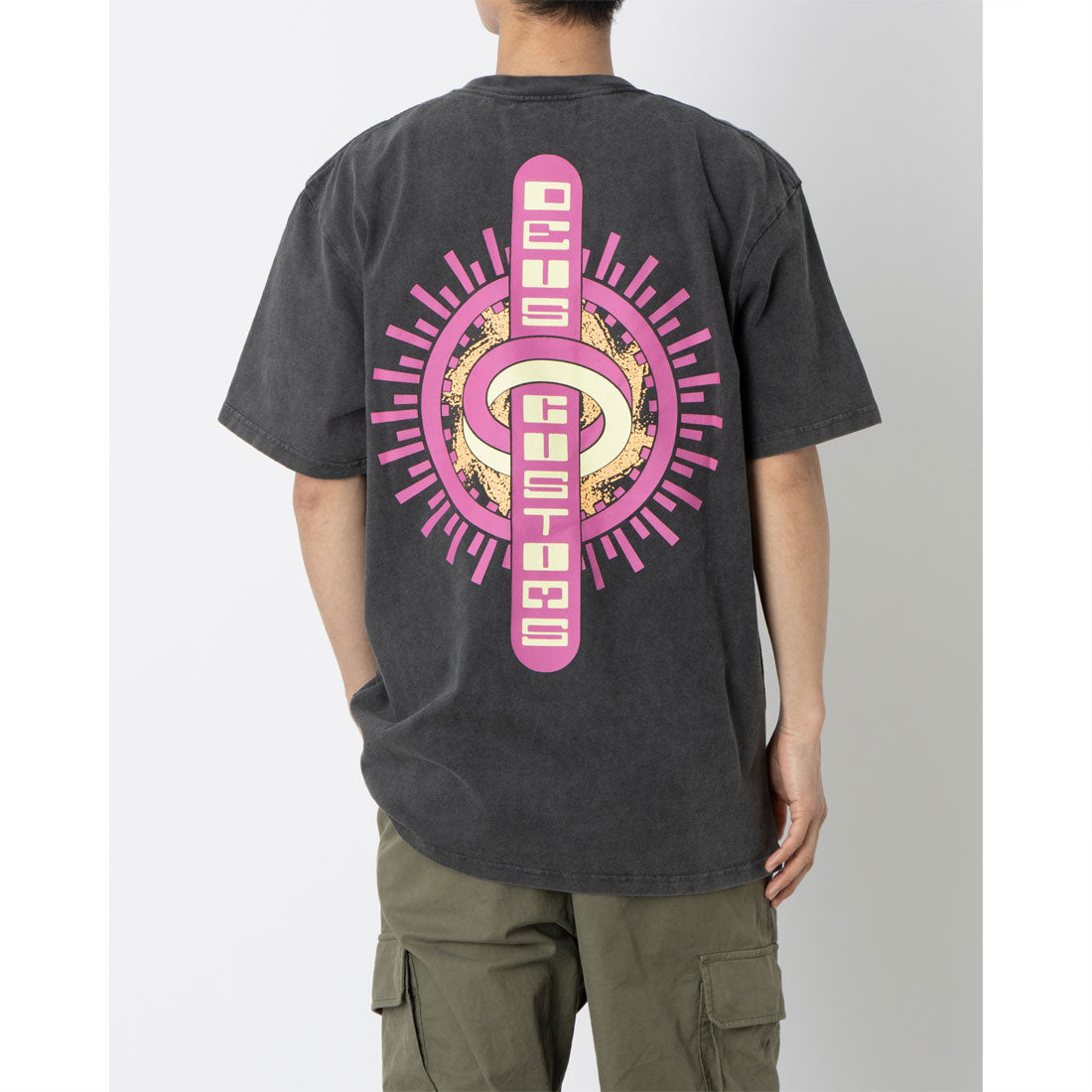 デウスエクスマキナ Deus ex Machina TOKEN TEE 半袖Tシャツ （アンスラサイト） アンスラサイト