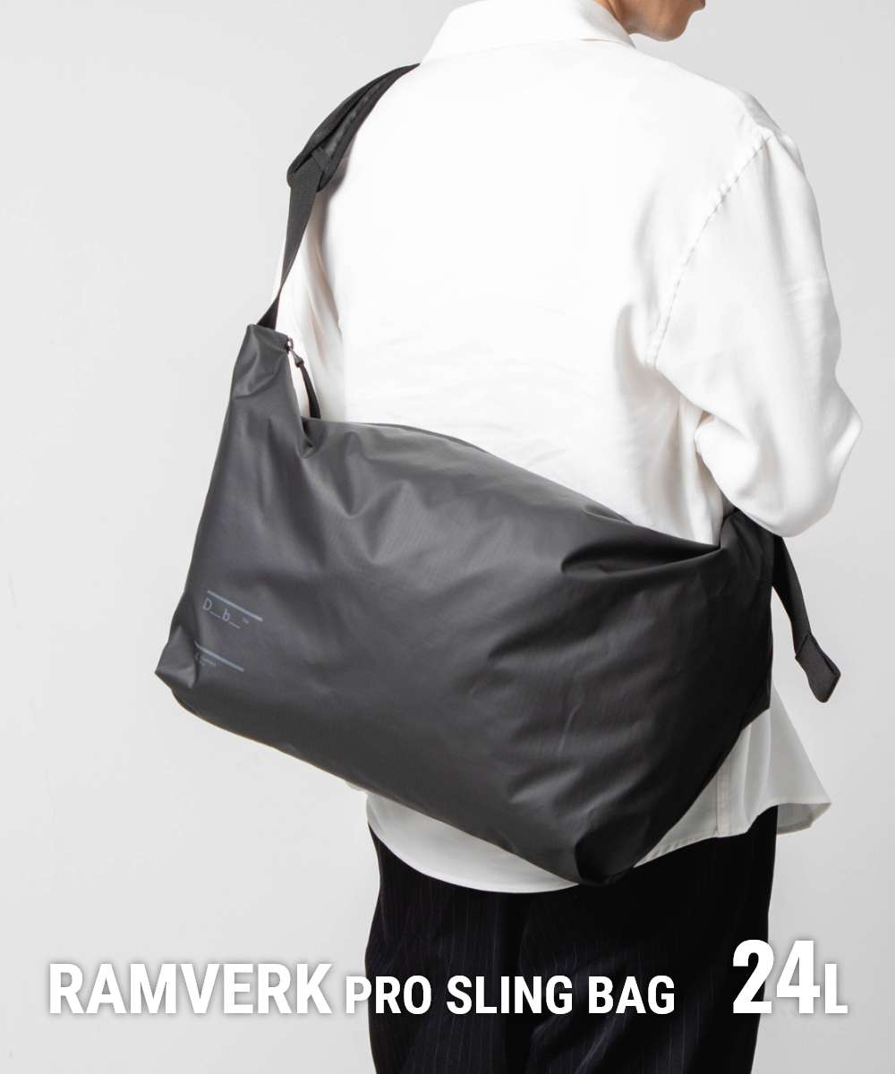 ディービー Db ディービー Db Journey Ramverk ランマク Pro Sling Bag 24L プロ スリングバック 5000501 ワンショルダー ショルダーバッグ メンズ バッグ （BLACK OUT/ブラックアウト） BLACK OUT/ブラックアウト