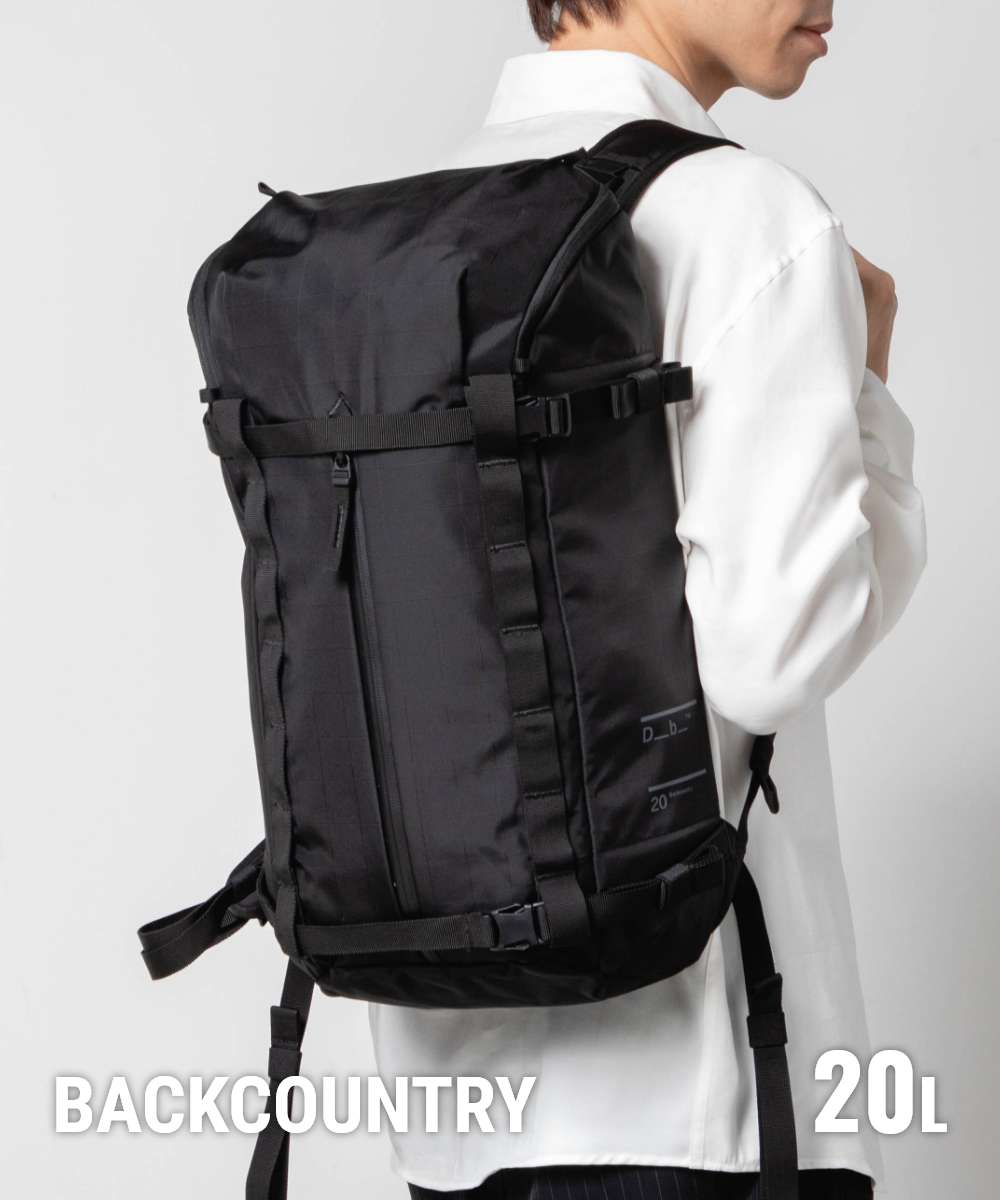 ディービー Db ディービー Db Journey Backcountry バックカントリー Backpack 20L バックパック 1000180 リュックサック ユニセックス バッグ （BLACK OUT/ブラックアウト） BLACK OUT/ブラックアウト