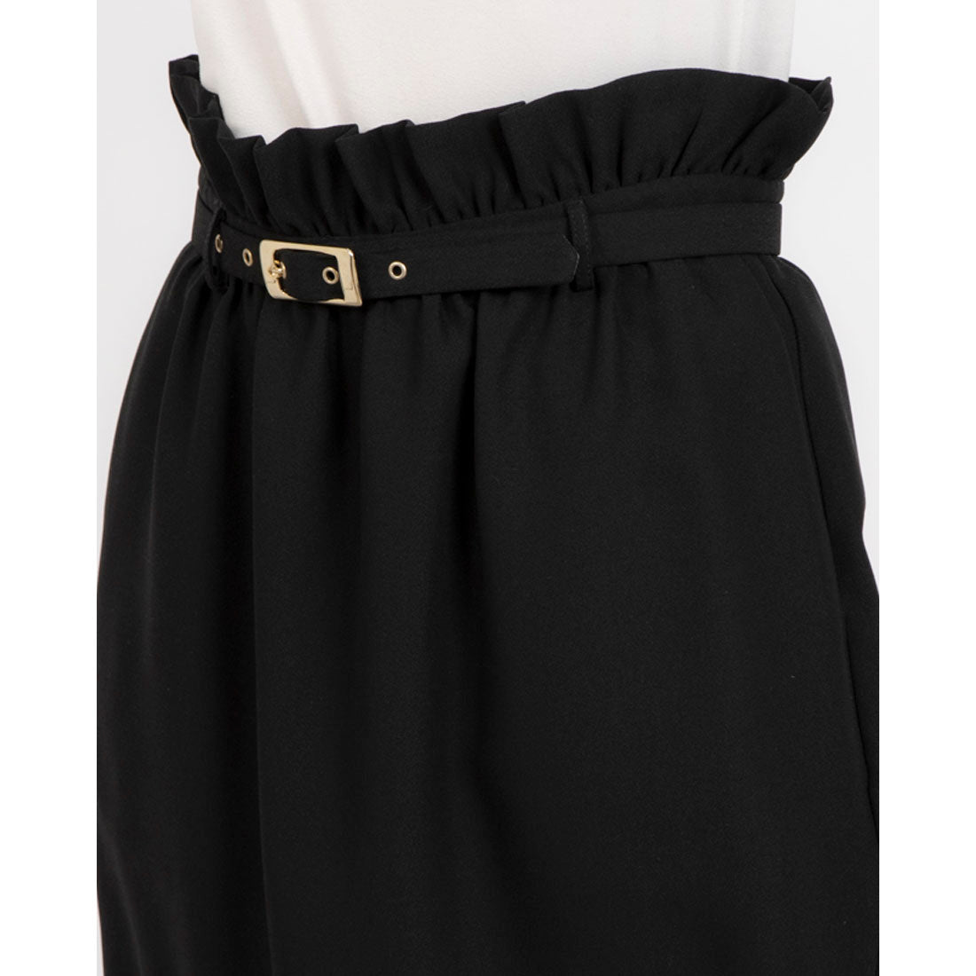 デニーローズ DENNY ROSE ウエストデザインミニスカート （BLACK） BLACK