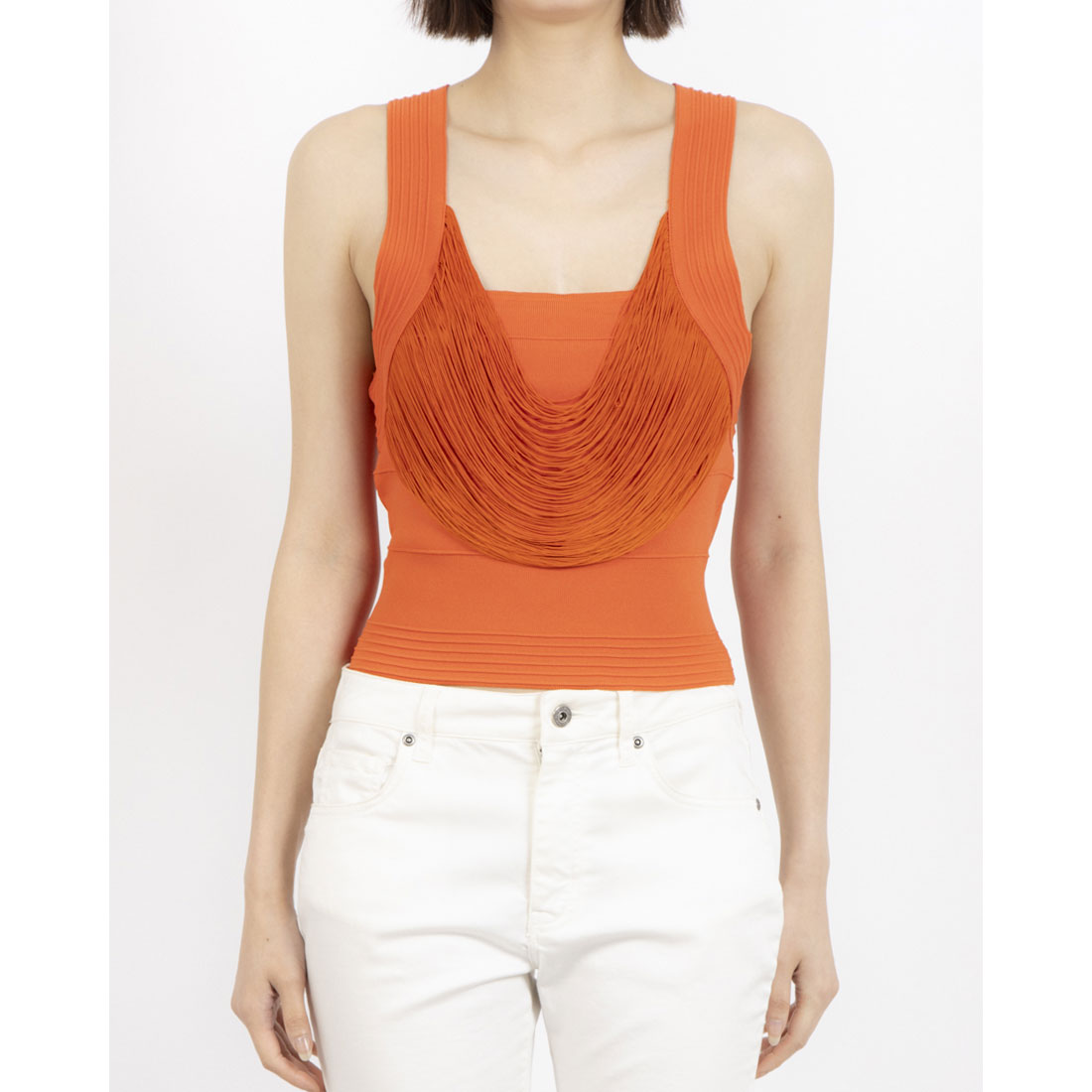 デニーローズ DENNY ROSE フリンジネックレスポイントNT （ORANGE） ORANGE