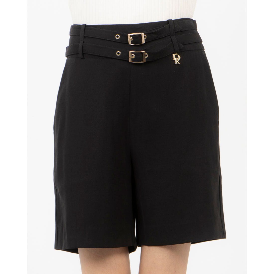 デニーローズ DENNY ROSE ベルトポイントショートパンツ （BLACK） BLACK