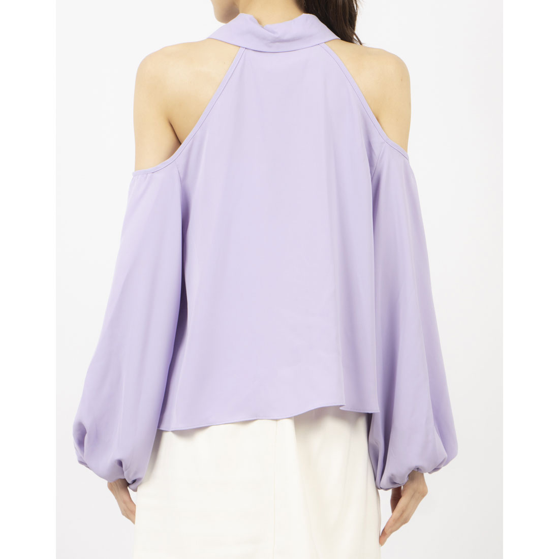 デニーローズ DENNY ROSE カットショルダーTOPS （LAVENDER） LAVENDER