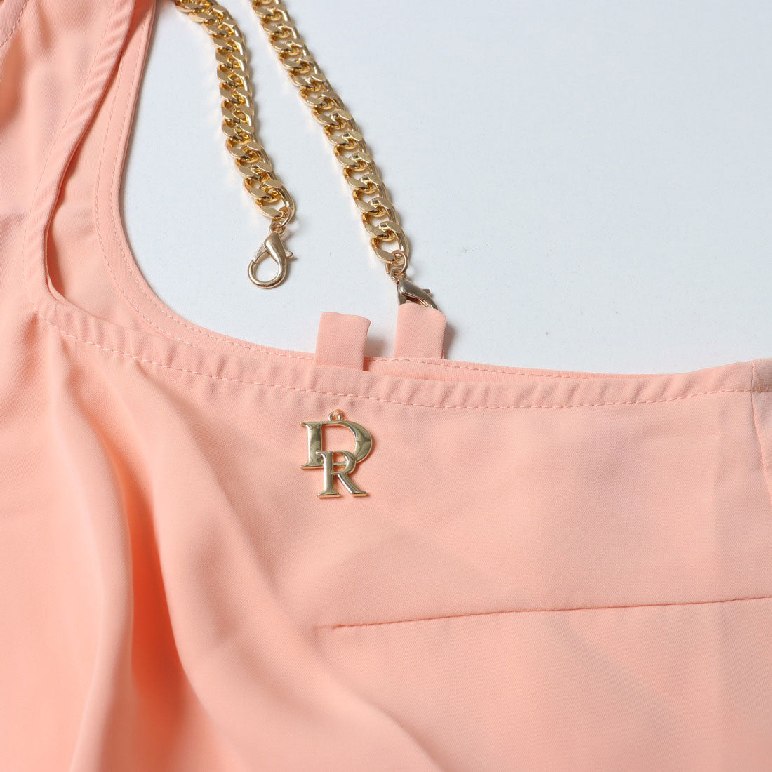 デニーローズ DENNY ROSE チェーンポイントノースリーブTOPS （PEACH） PEACH