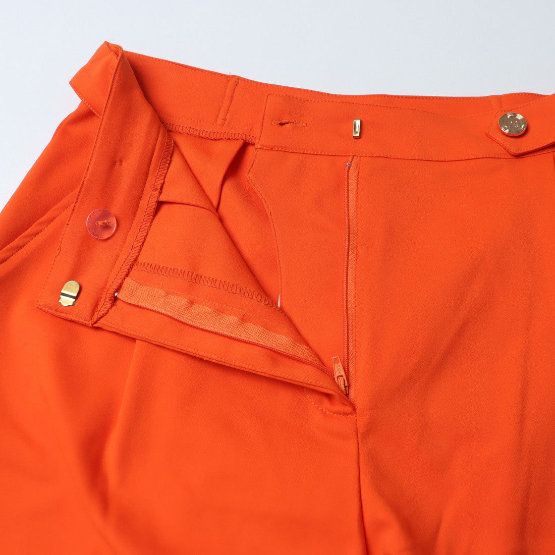 デニーローズ DENNY ROSE 綿サテンショートパンツ （ORANGE） ORANGE