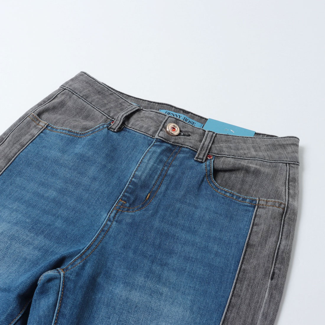 デニーローズ DENNY ROSE BLACK×INDIGOハイウエストフレアdenim （MULTI） MULTI