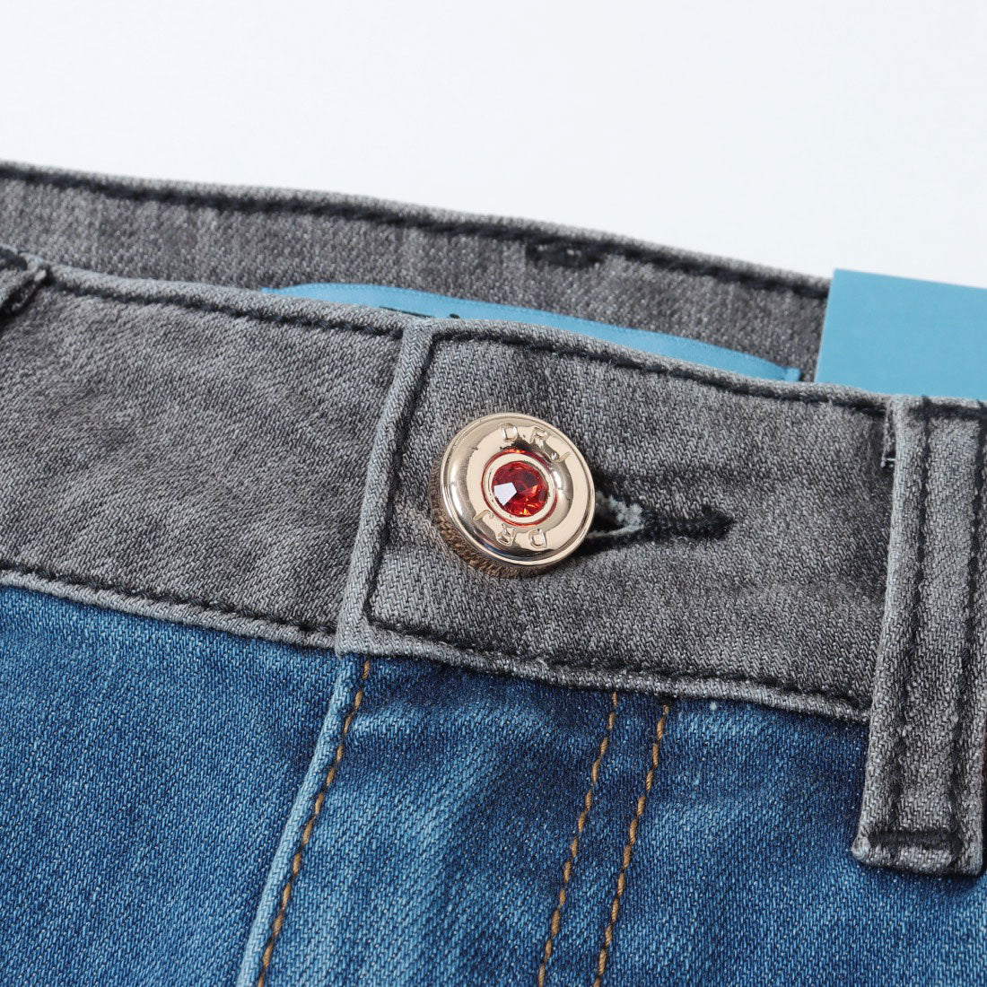 デニーローズ DENNY ROSE BLACK×INDIGOハイウエストフレアdenim （MULTI） MULTI