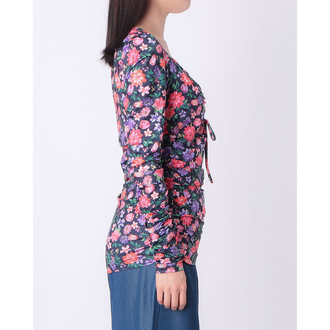デニーローズ DENNY ROSE フラワーシャーリングTOPS （MULTI） MULTI