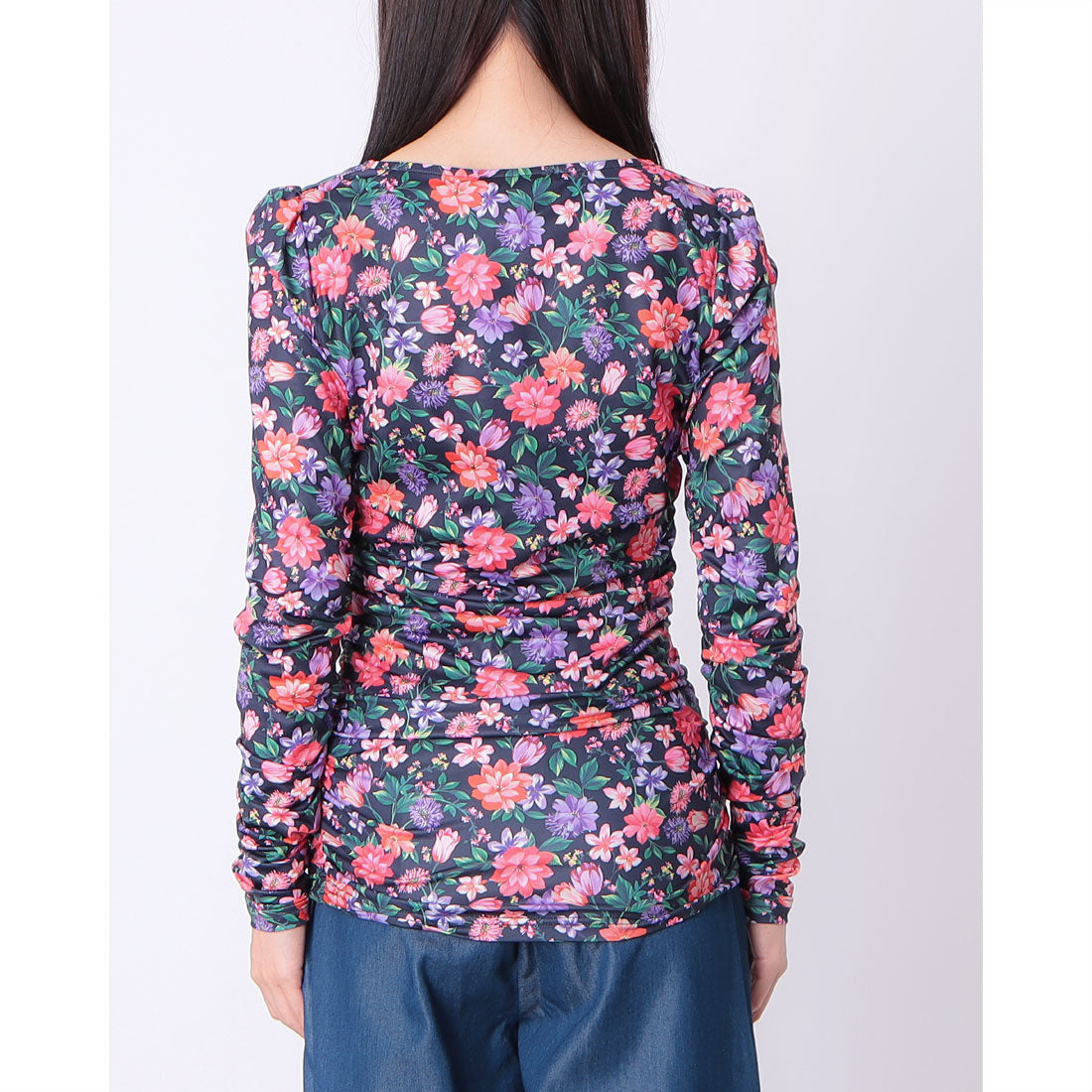 デニーローズ DENNY ROSE フラワーシャーリングTOPS （MULTI） MULTI