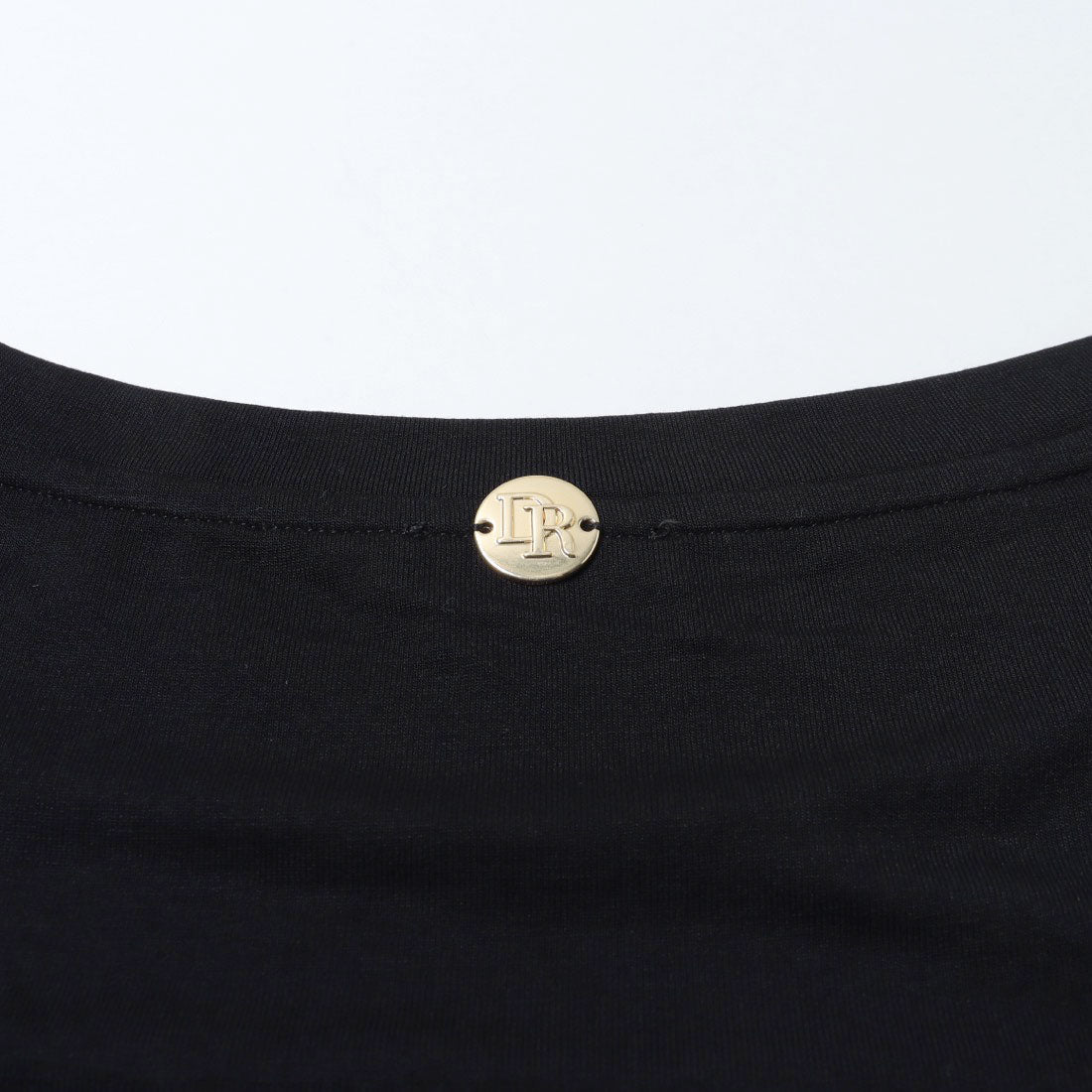 デニーローズ DENNY ROSE オーガンジー切替ビジューポイントTシャツ （BLACK） BLACK