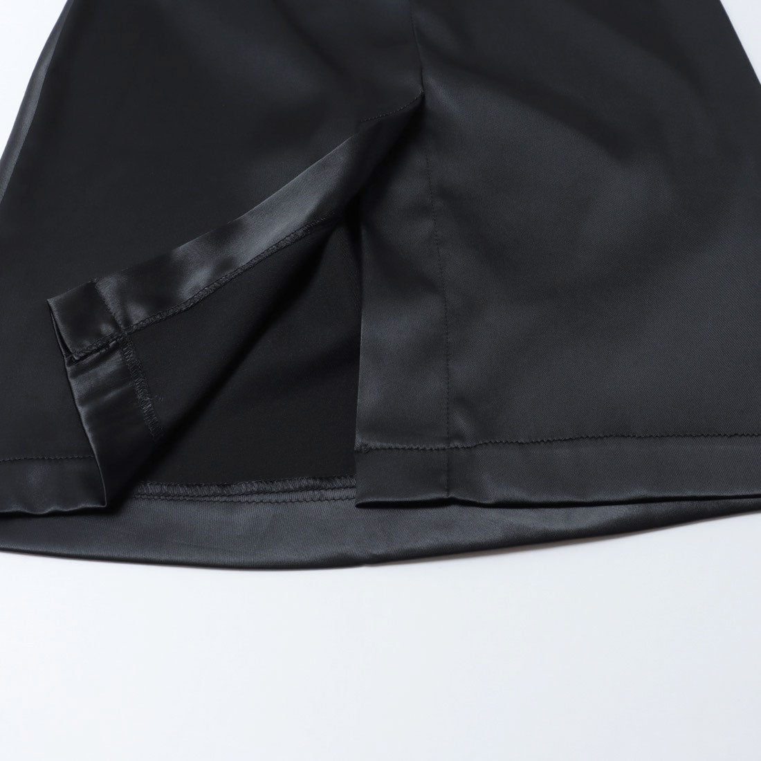 デニーローズ DENNY ROSE ドレープポイントサテンSK （BLACK） BLACK