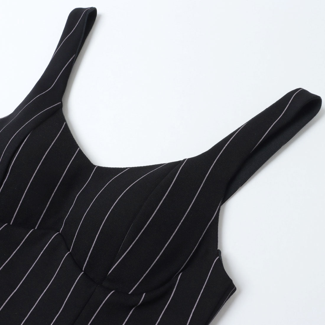 デニーローズ DENNY ROSE ピンストライプビスチェ （BLACK） BLACK