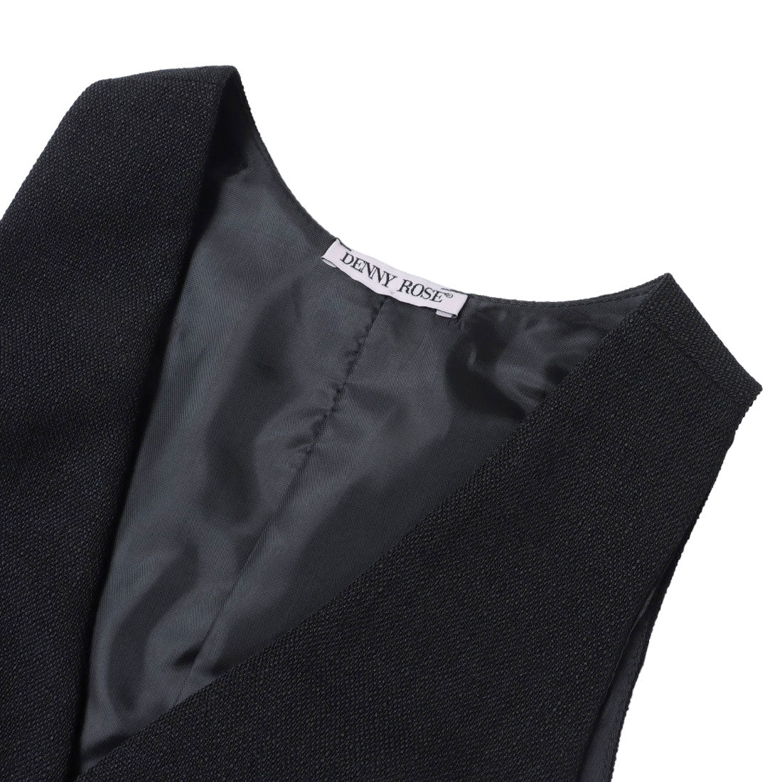 デニーローズ DENNY ROSE CHANELツィードジレ （BLACK） BLACK