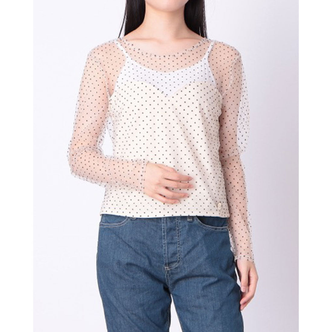 デニーローズ DENNY ROSE ドットシースルーTOPS （MULTI） MULTI