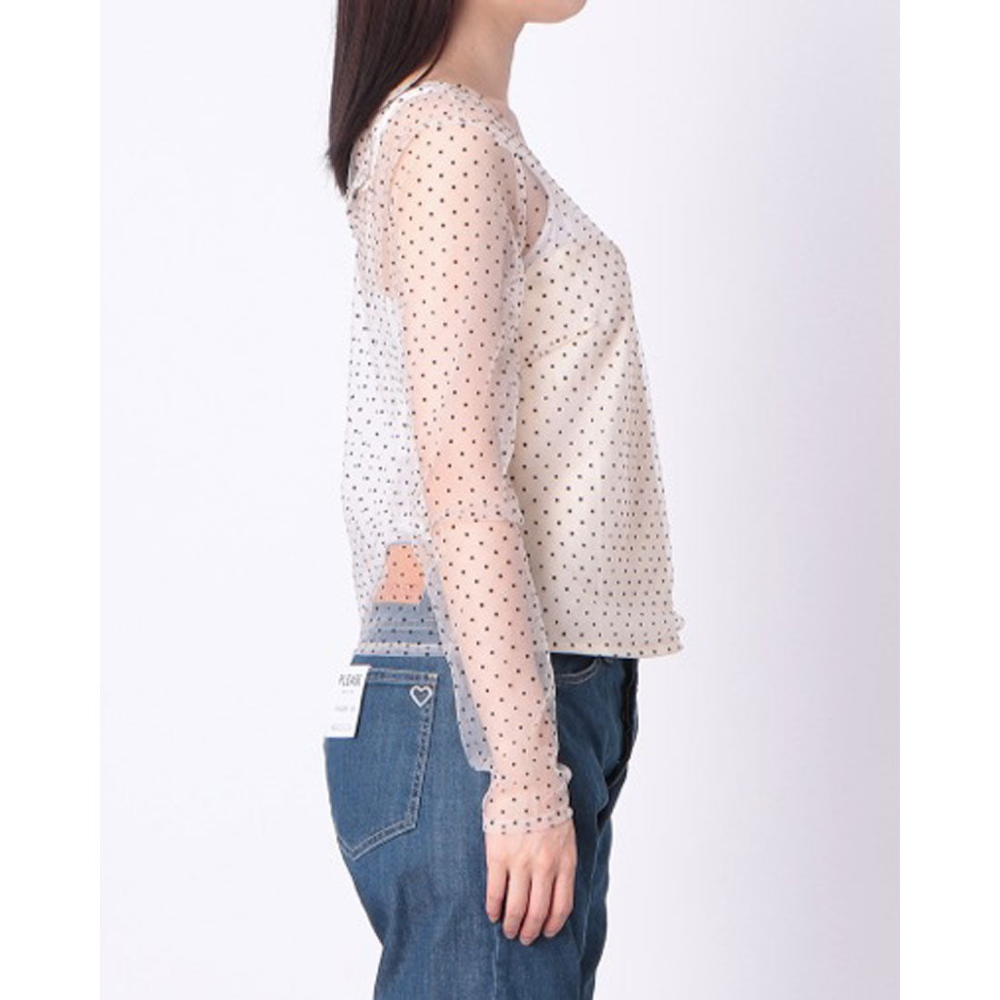 デニーローズ DENNY ROSE ドットシースルーTOPS （MULTI） MULTI