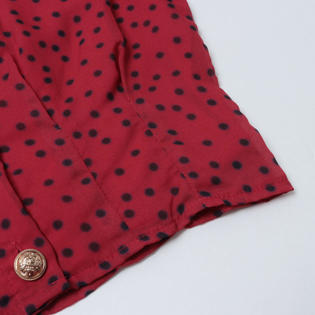 デニーローズ DENNY ROSE ドットプリントタイBL （RED） RED