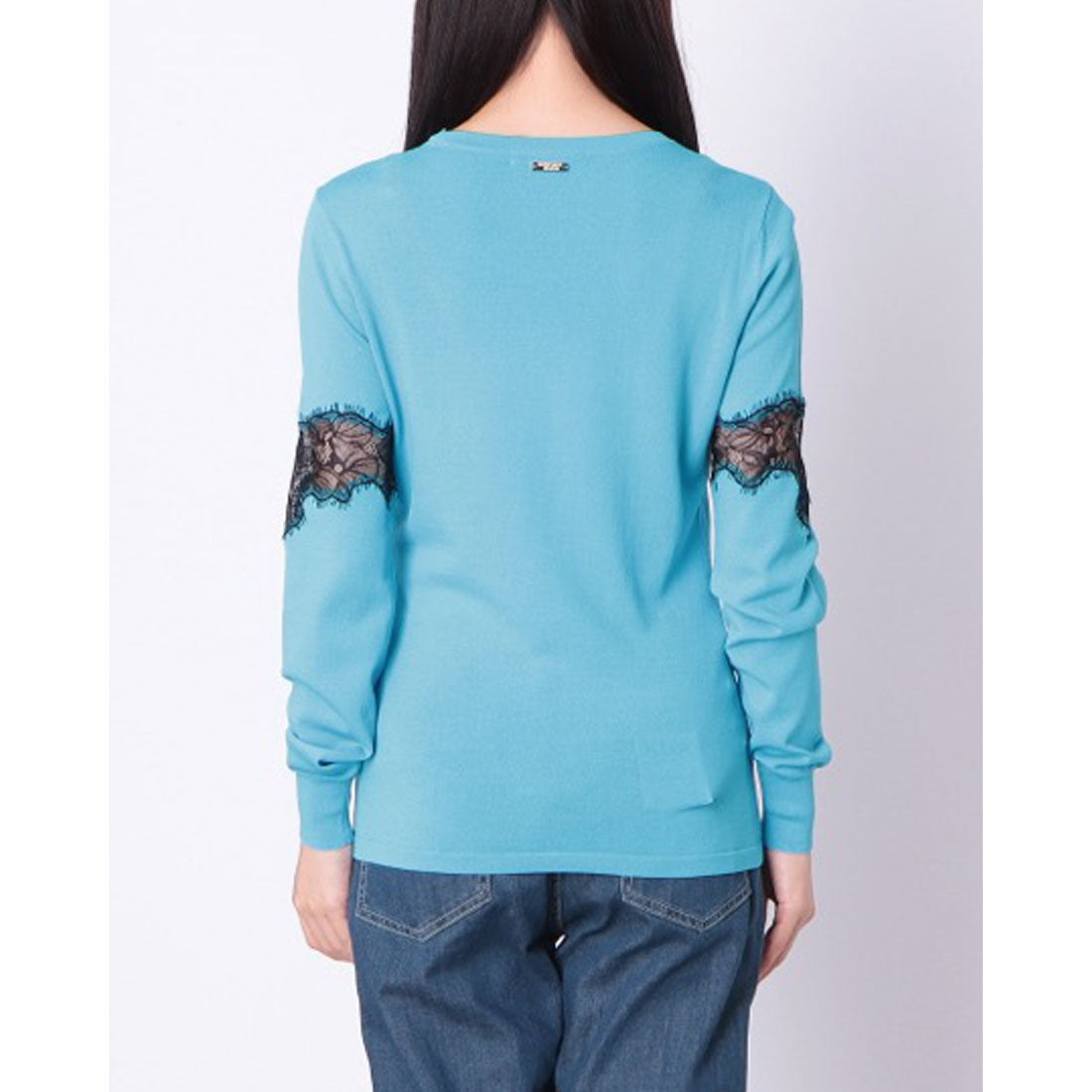 デニーローズ DENNY ROSE レースラインポイントニット （SKYBLUE） SKYBLUE