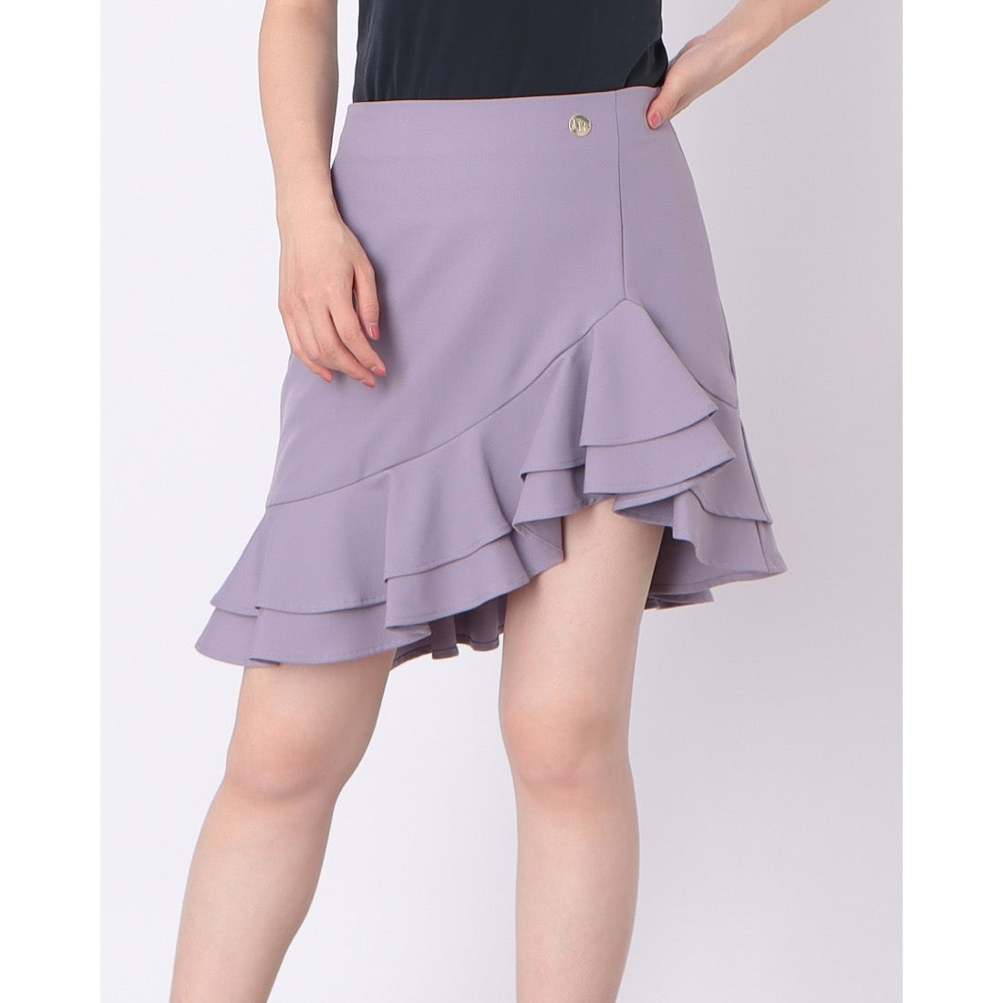 デニーローズ DENNY ROSE アシメフリルポイントミニSK （LAVENDER） LAVENDER