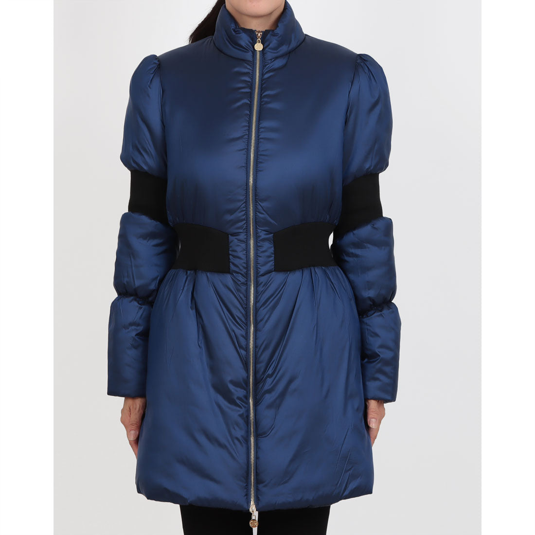 デニーローズ DENNY ROSE ニット切替パフcoat （NAVY） NAVY