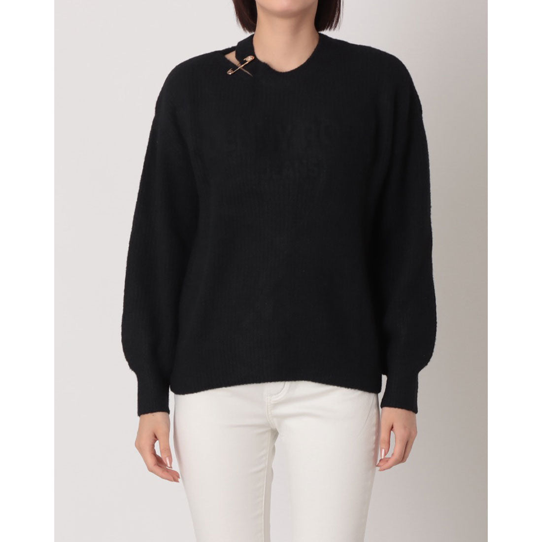 デニーローズ DENNY ROSE ブローチポイントロゴNT （BLACK） BLACK