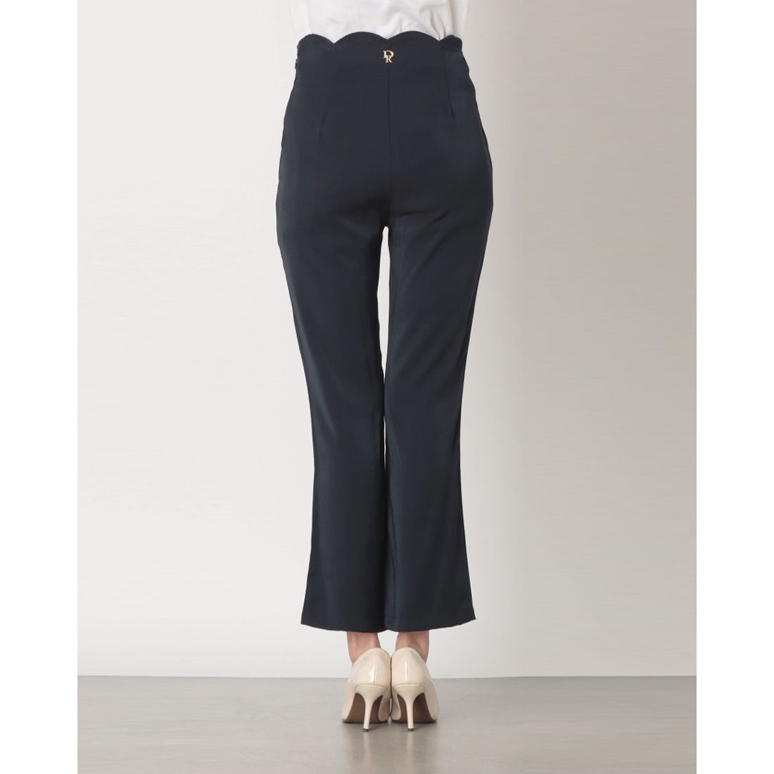 デニーローズ DENNY ROSE ウエストスカラップポイントパンツ （NAVY） NAVY