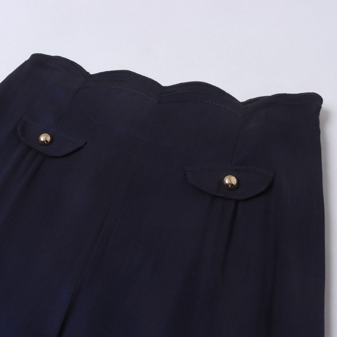 デニーローズ DENNY ROSE ウエストスカラップポイントパンツ （NAVY） NAVY