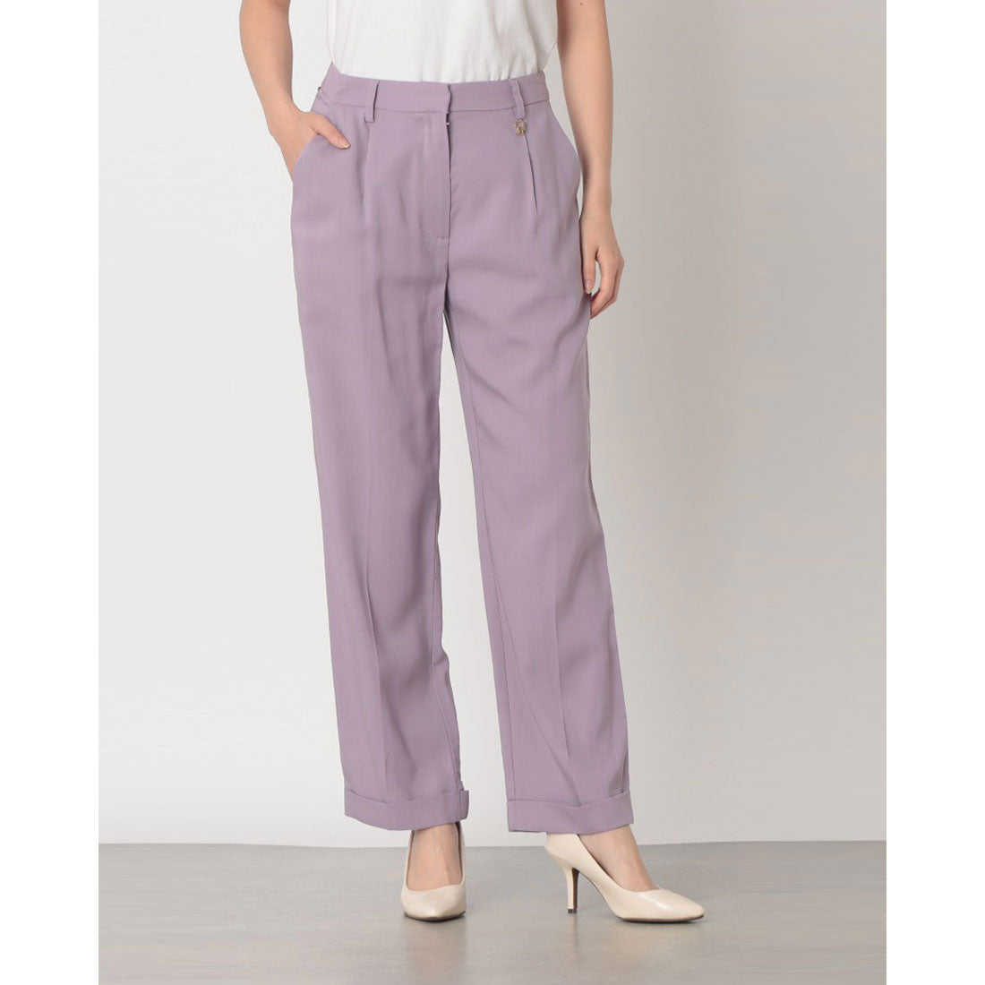 デニーローズ DENNY ROSE 5ポケットテンセルパンツ （LAVENDER） LAVENDER