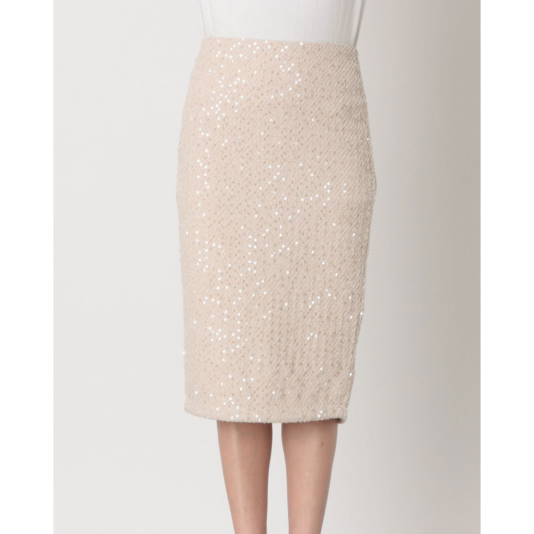 デニーローズ DENNY ROSE ラメツィードペンシルスカート （BEIGE） BEIGE