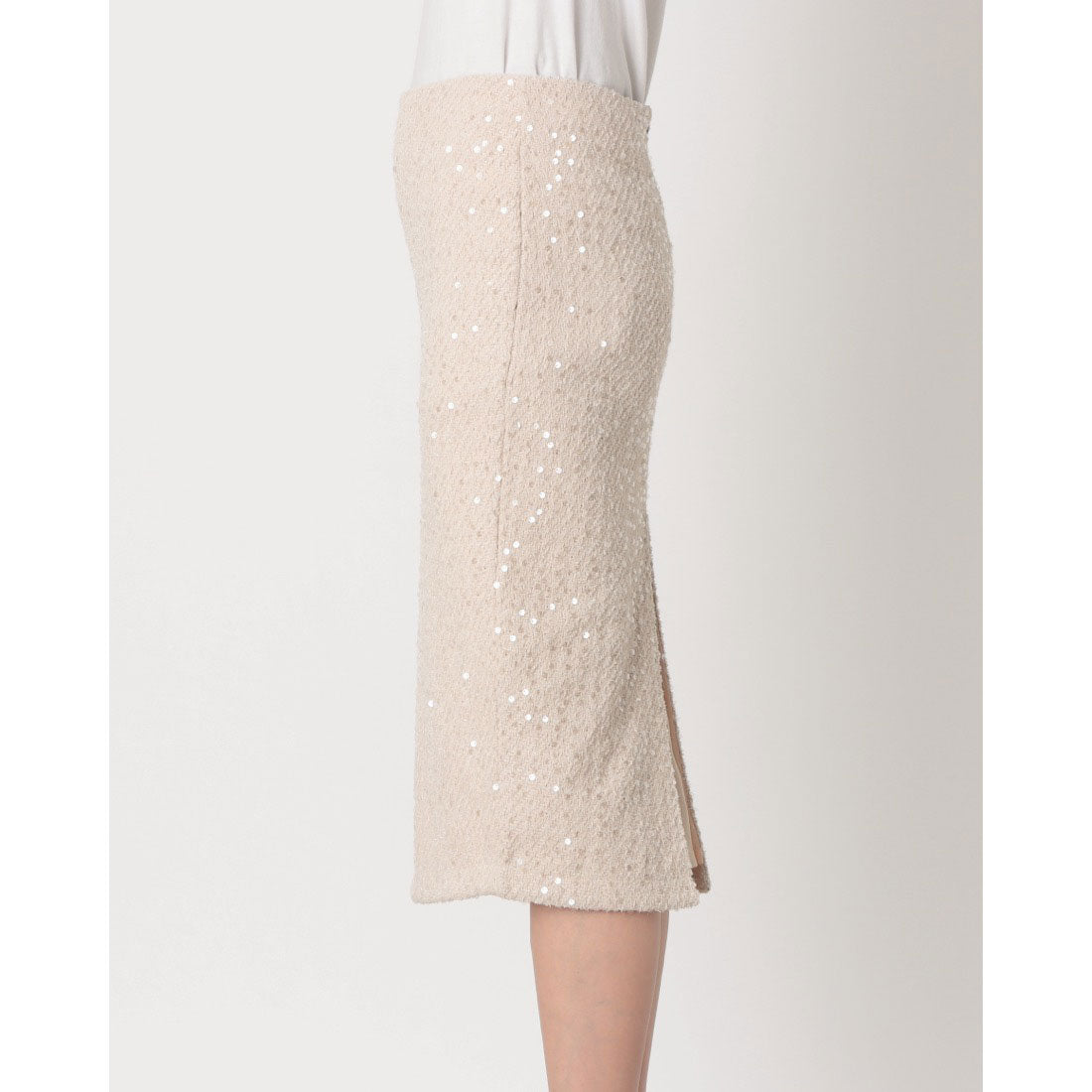 デニーローズ DENNY ROSE ラメツィードペンシルスカート （BEIGE） BEIGE
