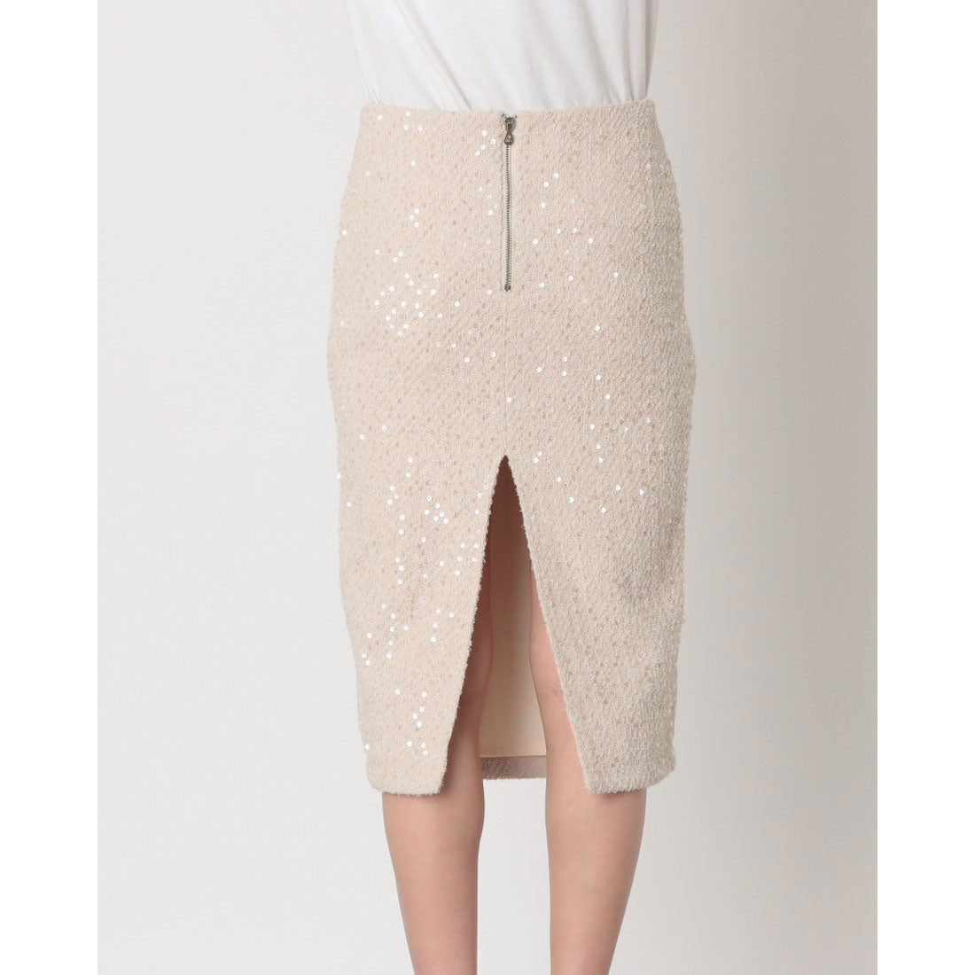 デニーローズ DENNY ROSE ラメツィードペンシルスカート （BEIGE） BEIGE