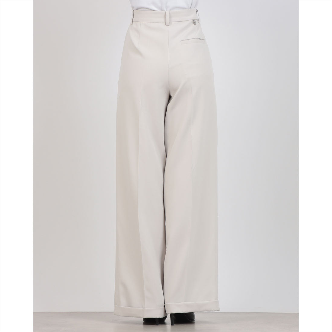 デニーローズ DENNY ROSE ビジューポイント ストレッチパンツ （GREIGE） GREIGE