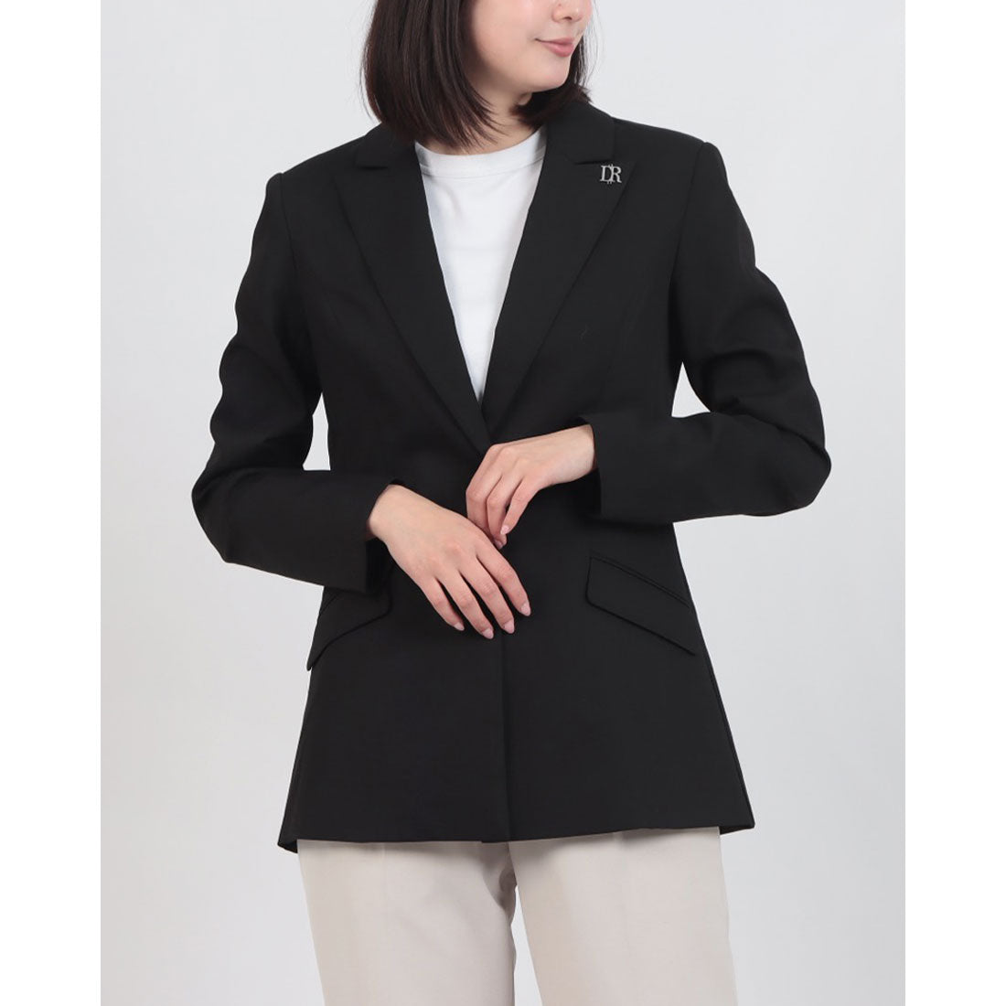 デニーローズ DENNY ROSE ストレッチジャケット （BLACK） BLACK