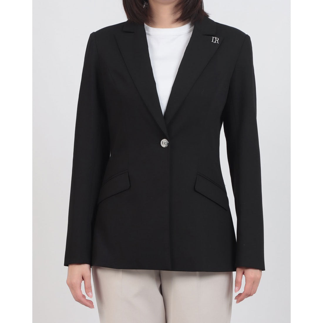 デニーローズ DENNY ROSE ストレッチジャケット （BLACK） BLACK