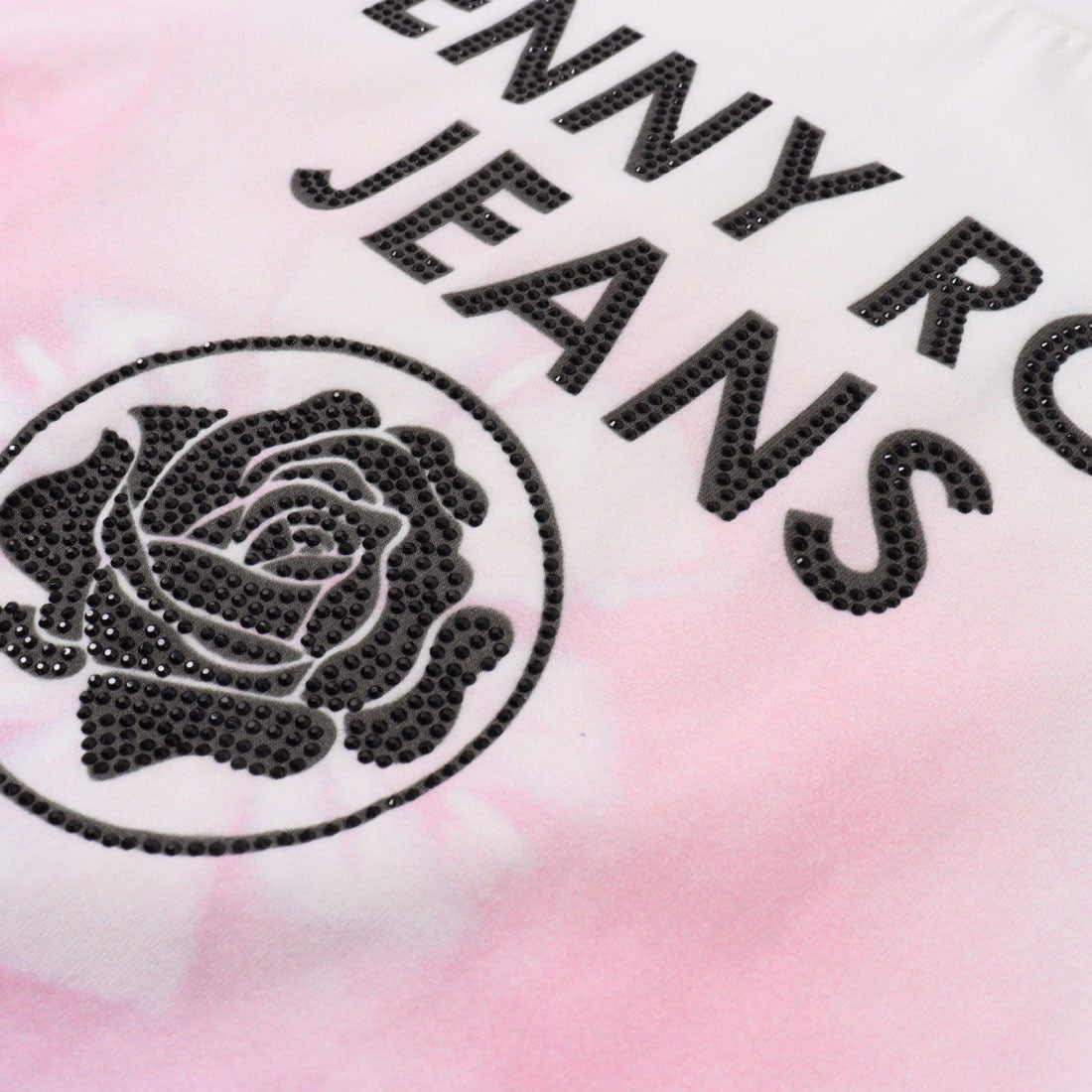 デニーローズ DENNY ROSE ロゴ×フラワープリントTシャツ （WHITE） WHITE