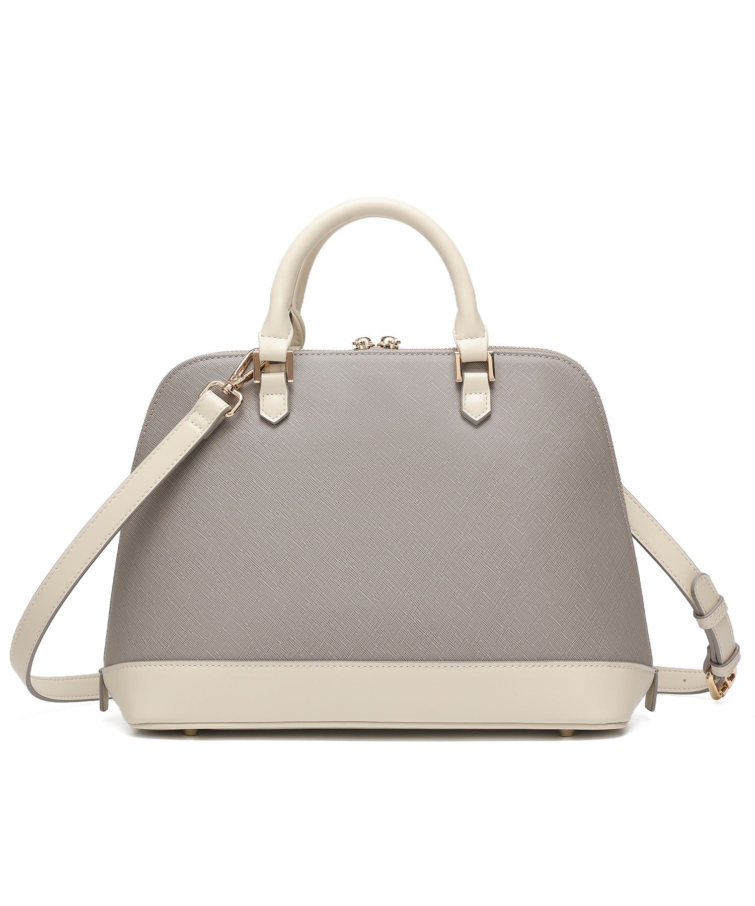 ダズリン dazzlin 【dazzlin/ダズリン】バレッタリボン エコバッグ入バッグチャーム付 ミディアムハンドバッグ （GRY71） GRY71