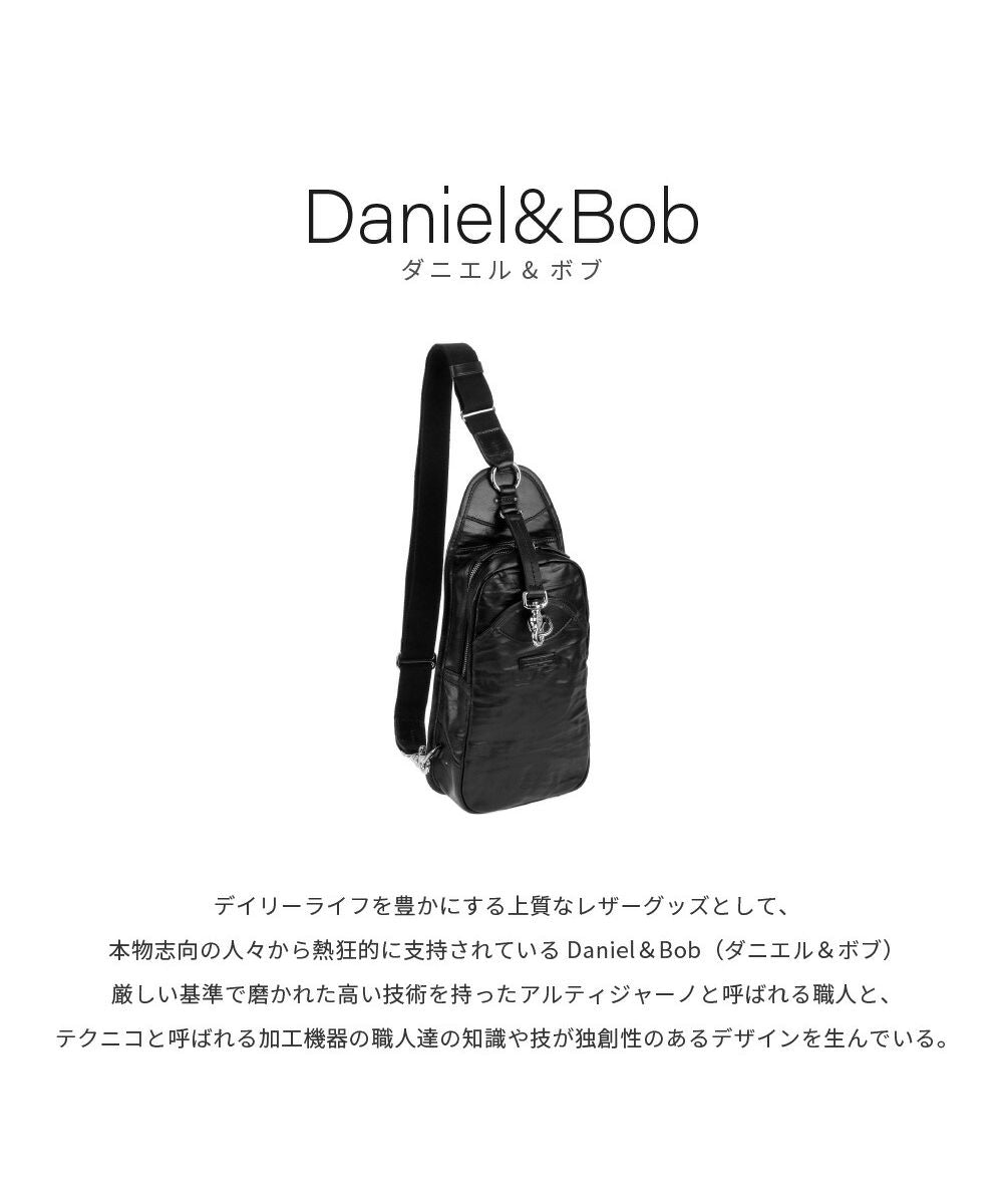 ダニエルアンドボブ Daniel&Bob ダニエル&ボブ DANIEL&BOB ボディバッグ メンズ バック ピッポ PIPPO ローディー RODI カジュアル レザー 本革 全6色 P108ー183 （04. ホワイト） 04. ホワイト