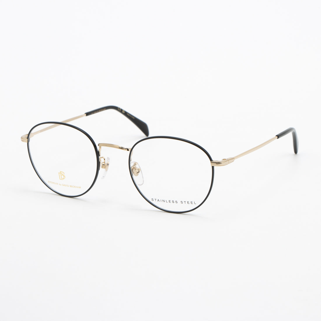 アイウェア バイ デイヴィッド・ベッカム EYEWEAR by DAVID BECKHAM メガネ 眼鏡 アイウェア レディース メンズ （ブラック/ゴールド） ブラック/ゴールド