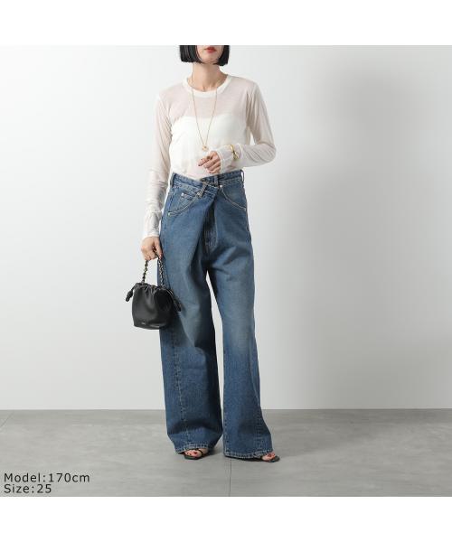 null null DARKPARK ジーンズ INES FOLD OVER DENIM WTR19 DBL01 （W053/MEDIUM-W） W053/MEDIUM-W
