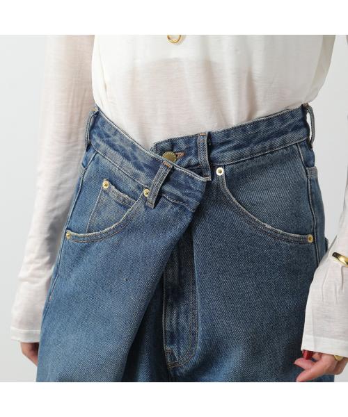 null null DARKPARK ジーンズ INES FOLD OVER DENIM WTR19 DBL01 （W053/MEDIUM-W） W053/MEDIUM-W