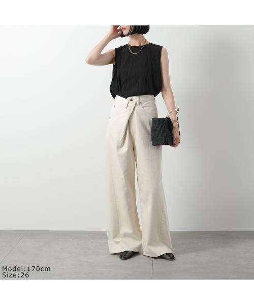 null null DARKPARK ジーンズ INES FOLD OVER DENIM WTR19 DWB05 （0002/OFF-WHITE） 0002/OFF-WHITE